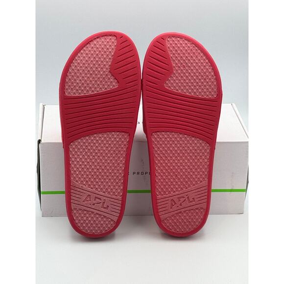 $130 APL Big Logo TechLoom Slide Red/White Size 10M - Picture 4 of 4